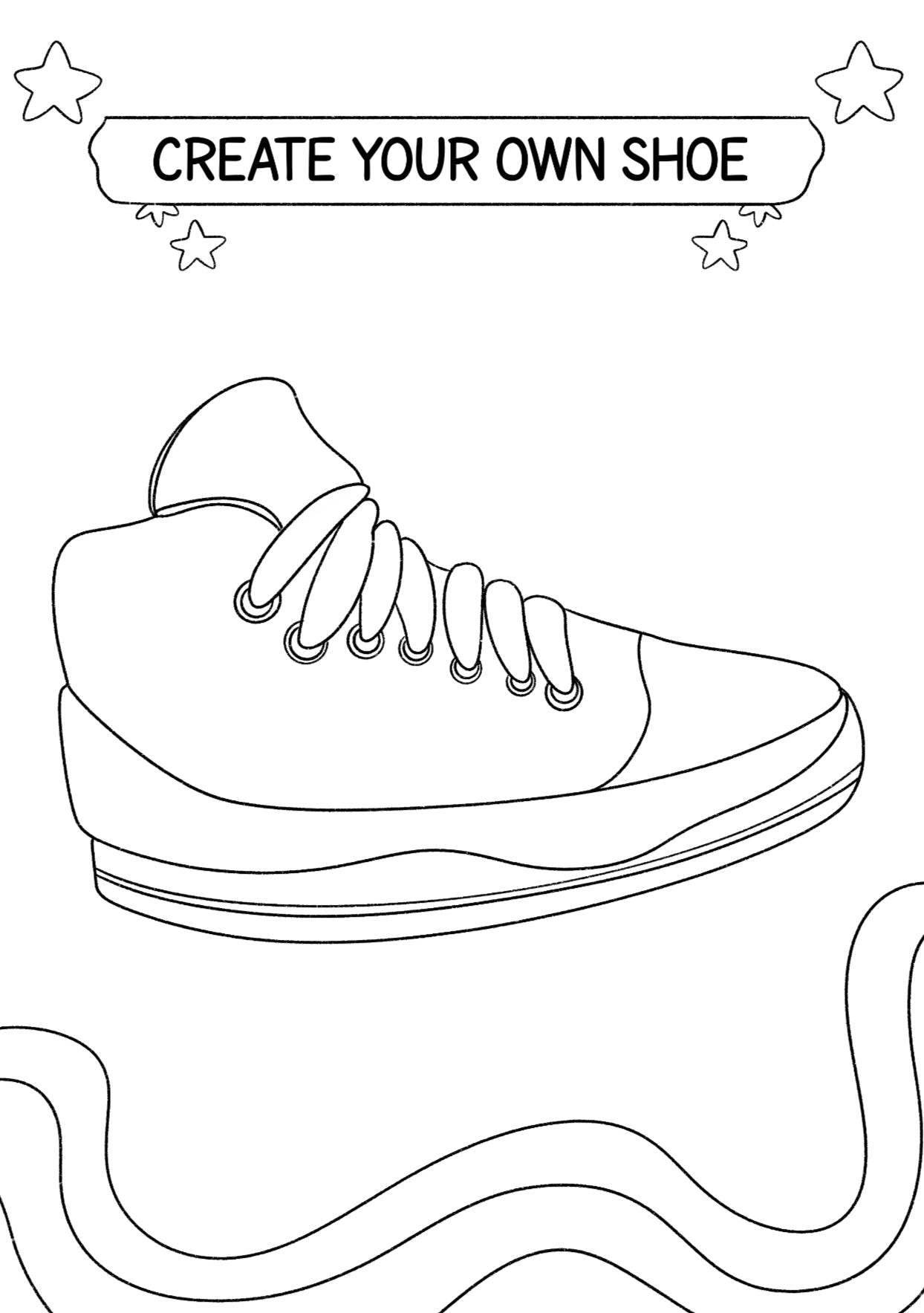 Shoe Coloring Contest